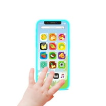 Deals! Danhjin Toddler Toys, Smart Phone Toy Play Cell Phone with Rechargeable Battery and LED Lights, Educational Machines for Baby Kids Birthday Gifts, Christmas Gifts for Early Learning