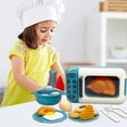 thumbnail image 1 of Deals! Danhjin Toy Kitchen, Children's Microwave Oven Toy with Realistic Kitchen Utensils for Baby Pretend Play, Cooking Set for Boys and Girls Early Learning, Christmas Gifts for Toddlers and Kids, 1 of 6