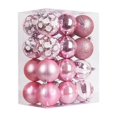 thumbnail image 1 of 24PCS Large Christmas Balls Ornaments,80mm/3.15 in Shatterproof Plastic Decorative Xmas Tree Ornaments, Assorted Christmas Ball Ornaments for Wedding Mothers Day Party Decorations, 1 of 1
