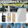 thumbnail image 1 of Auto Glass Repair Tool, Windshield Crack Repair Set, 4PCS Glass Repair Fluid Kit, Includes 3ml Repair Solution for Easy Windshield Fixes, 1 of 3