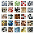 thumbnail image 1 of Bifavgk 1Set 10Pc Self Adhesive Tile 3D Sticker Kitchen Bathroom Wall Sticker Decoration Wallpaper Peel And Stick Wall Art For Living Room Wall Decor, 1 of 2