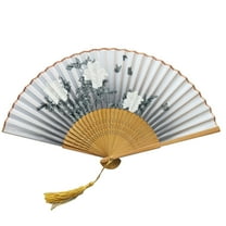 Bifavgk Folding Fans Handheld Fans Bamboo Fans Women'S Hollowed Bamboo Hand Holding Fan Handheld Fan Hand Fans For Women Foldable Hand Fan Hand Held Fan