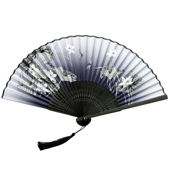 Bifavgk Folding Fans Handheld Fans Bamboo Fans Women'S Hollowed Bamboo Hand Holding Fan Handheld Fan Hand Fans For Women Foldable Hand Fan Hand Held Fan