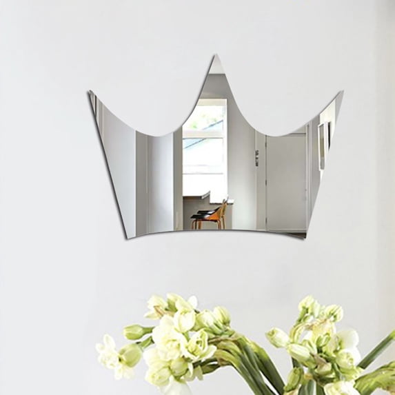 Bifavgk Nordic Acrylic Mirror Cartoon Wall Camera Props Kids Room Wall Decoration F Wallpaper Peel And Stick Wall Mirror Wall Art For Living Room Wall Decor