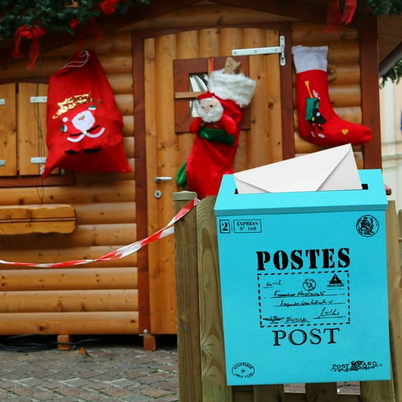 Deals Of The Day Clearance! Bifavgk Vintage Mailbox Iron Mailbox Hanging Wall Suggestion Box Mailbox Home Decoration Shooting Props Wall Wall Decoration Birthday Gifts For Women Room Decor