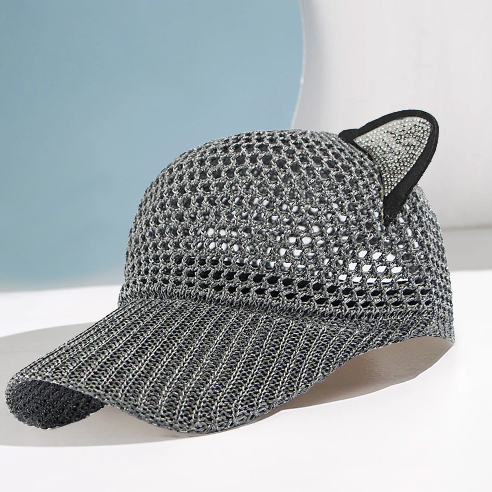 Deals of The Day Clearance! Cute Polyester Mesh Knitted Baseball