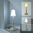 thumbnail image 1 of Decorative Small Retro LED Night Lamp, Vintage Indoor & Outdoor Lighting for Living Room, Bedroom, Hallway, and Patio, LED Bulb Included!, 1 of 8