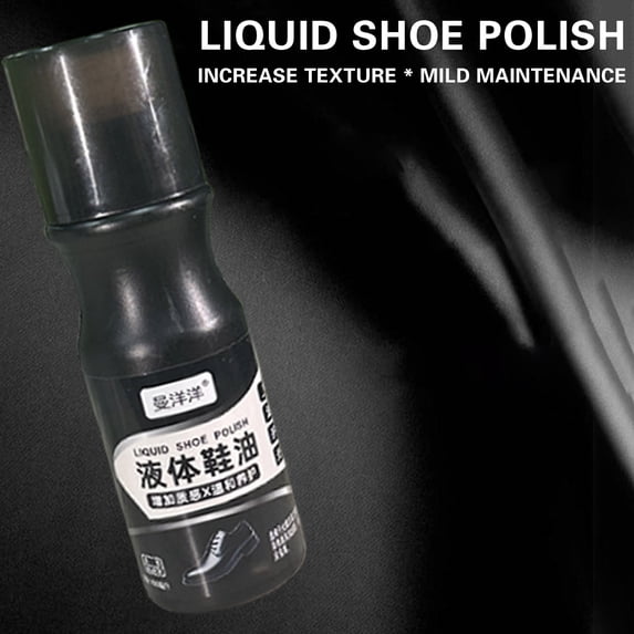 Gosuguu 100ml Liquid Shoe Oil, Leather Shoe Care Oil, Colorless Shoe Polish for Leather Maintenance, General Purpose Shoe Cleaner, Clothing and Footwear Care