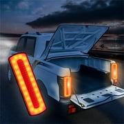 Deals of The Day Clearance! Gosuguu Automotive Universal LED Navigation Light, Motorcycle Color Brake Flash Tail Light, Driving Scan Modified Decorative Light, Tail Lamp for Cars