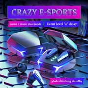 Deals of The Day Clearance! Gosuguu Gaming Bluetooth Headset with Long Battery Life, Wireless Gaming Headset, Over-Ear Gaming Headphones for PS4, Xbox, and PC, Noise-Canceling Earphones