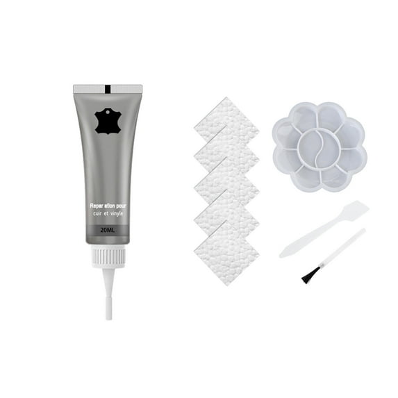 Deals of The Day Clearance! Gosuguu Leather Repair Filler Cream Kit, Car Seat Sofa Scratch Repair Tool, Restores Rips, Scuffs, and Damage on Leather, Leather Repair Kit for Furniture and Car Interior