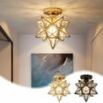 thumbnail image 1 of Gosuguu Small Crystal Ceiling Lamp for Corridor, Aisle Light for Home and Balcony, Entryway Lantern with Elegant Crystal Design, Compact Ceiling Lighting, 1 of 7