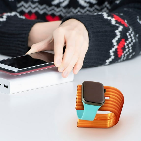 Gosuguu Smartwatch Charging Stand, Multi-functional Portable Dock for Smartwatches, Charging Station for Various Smartwatch Models, Home Organizer