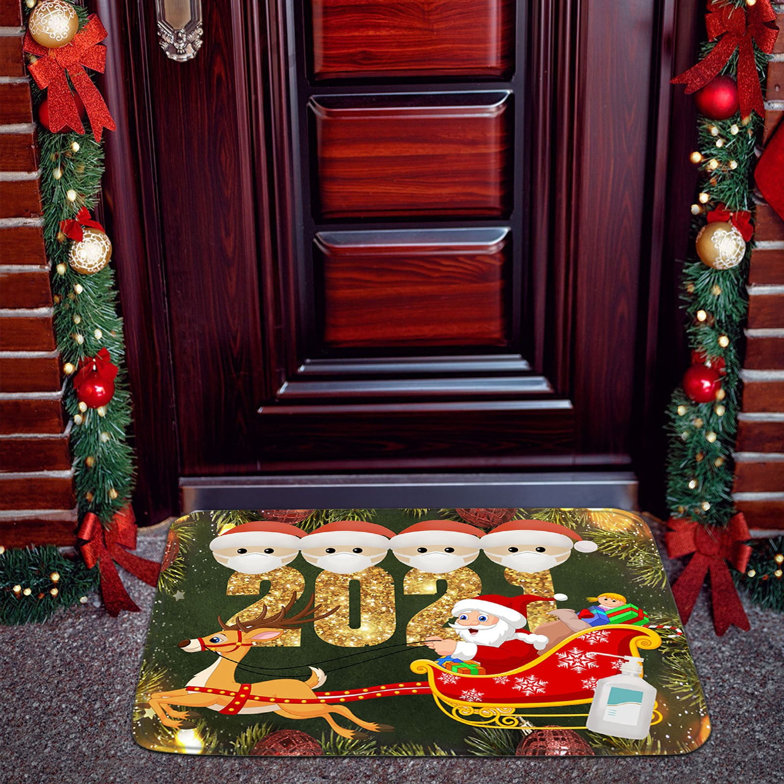 Deals of the Day Clearance！ Lloopyting 1Pc Floor Mat 1Pc Carpets Indoor Decor 40X60Cm Merry Home