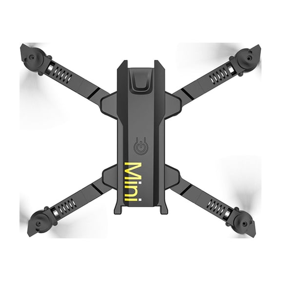 Mini Drone with Camera for Adults Beginner Kids, 1080P WiFi FPV, Foldable, 2 Batteries, One-Click Take Off/Landing, Altitude Hold Black