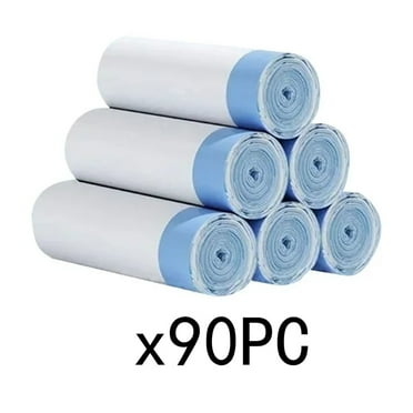 Deals of The Day Clearance! Miommo 90 Count Waste Bags for Self-Cleaning Cat Litter Box, Replacement Extra Large Cat Litter Box Liners, Drawstring Trash Bags for Automatic Litter