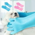 thumbnail image 1 of Pet Bath Gloves, Luxurious Dog Bath Gloves for Hair and Bathing, Comfortable Bathing Glove for Pets, Soft and Gentle Dog Grooming Gloves, 1 of 9
