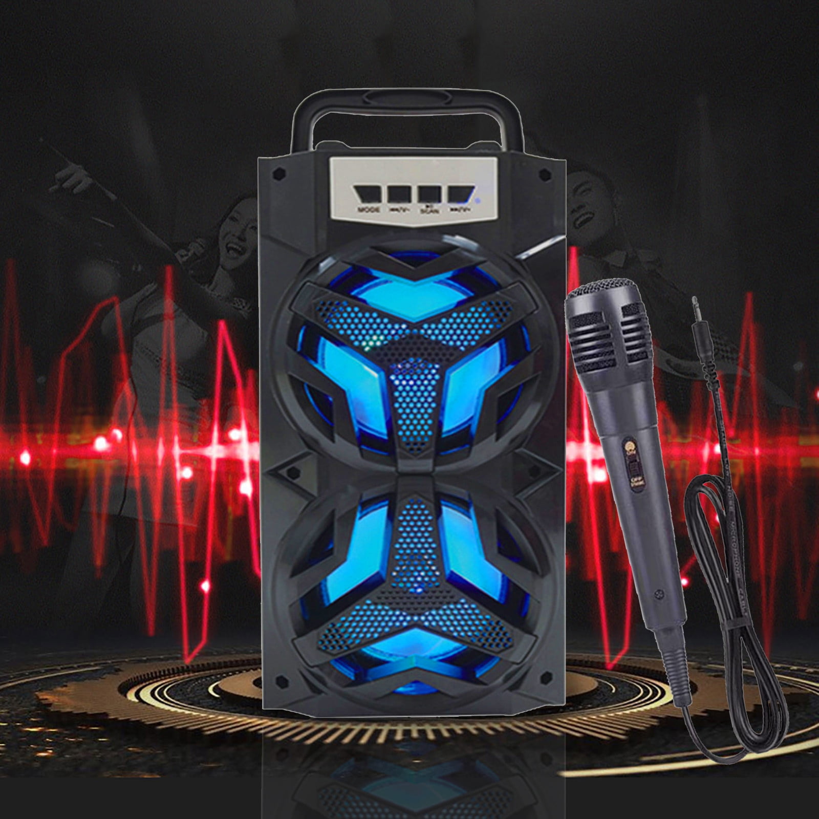 Deals of The Day Clearance! Wireless Bluetooth Karaoke Speaker, Outdoor ...