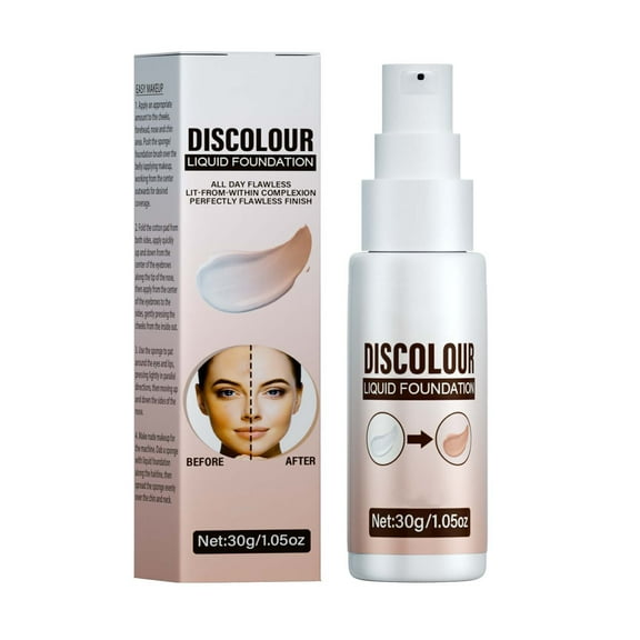 of the Day! Foundations Colour Changing Warm Tone Foundations Liquid MakeupNaturally Moisturising Face Foundations Tinted Sunscreen SPF15 30ML, Xmas Stocking Stuffers Christmas Gifts for Women