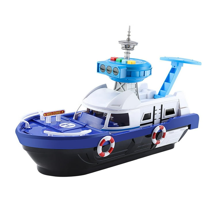 Deals of the Day!Tarmeek Police Patrol Boat Storage Transport Ship