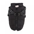 thumbnail image 1 of Dog Coat with Harness Pet Warm Fleece Jacket Small Large Dog Vest Harness Puppy Winter 2 in 1 Outfit Cold Weather Coat for Smal Medium Large Dog, 1 of 5