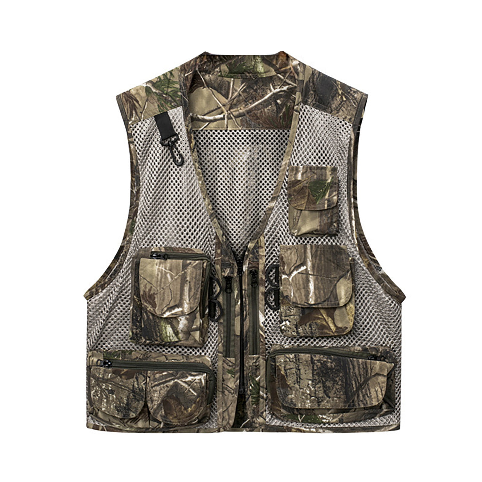 Aristide Mens Cargo Vest With Zippered Pockets Durable Outdoor Gear For Active Men main image 1