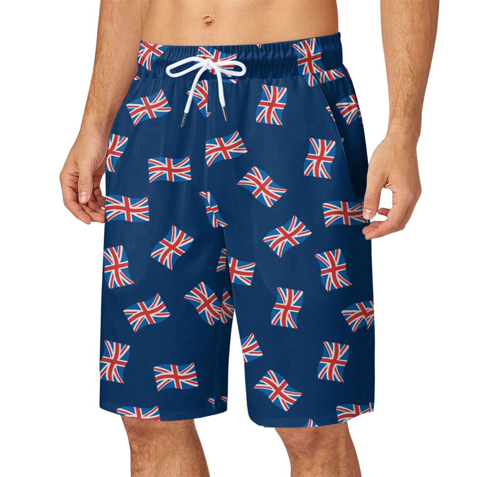 Deals Of The Day Clearance Mens Summer Plus Size Pants Pocket