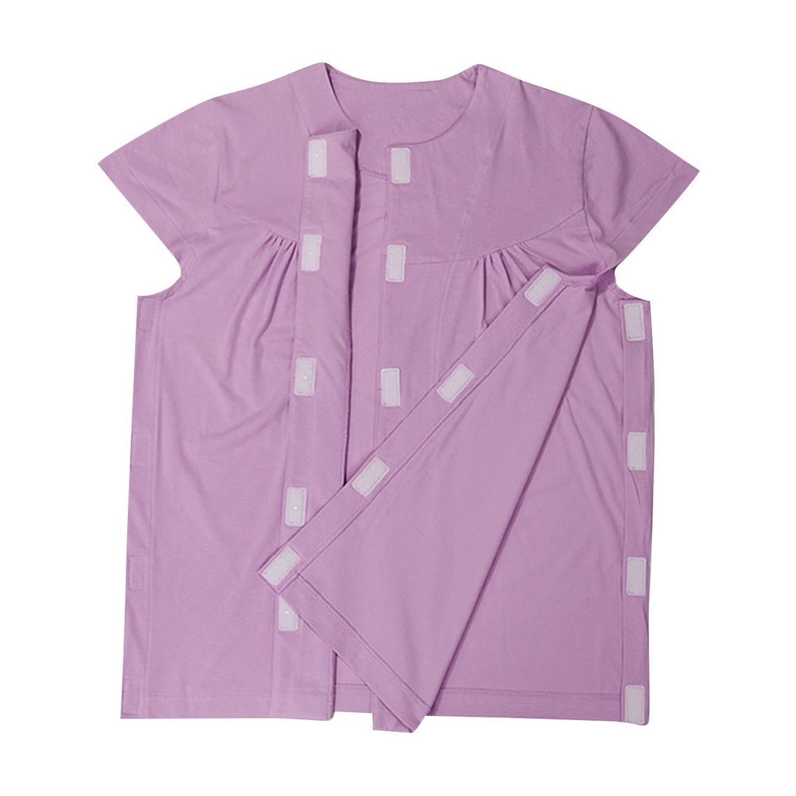 Torn Pyjamas Stylish Olyvenn Post Shoulder Surgery Shirts Sleeve Shorts Tear Away ...