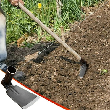 Savings Outdoor Agricultural Tools Forging Weeding Hoe For Planting Vegetables Flower Hoes