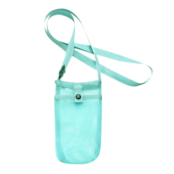 Deals!Portable and Breathable Mesh Water Bottle Holder Bag,Water Bottle Bag,Mobile Phone Bag,Storage Bottle,Cup and Mobile Phone,for Outdoor Activities and Travel