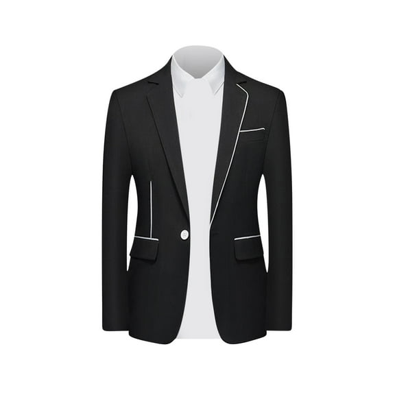 Abomasnow Men's Suit Jacket One Button Slim Fit Sport Coat Business Daily Blazer