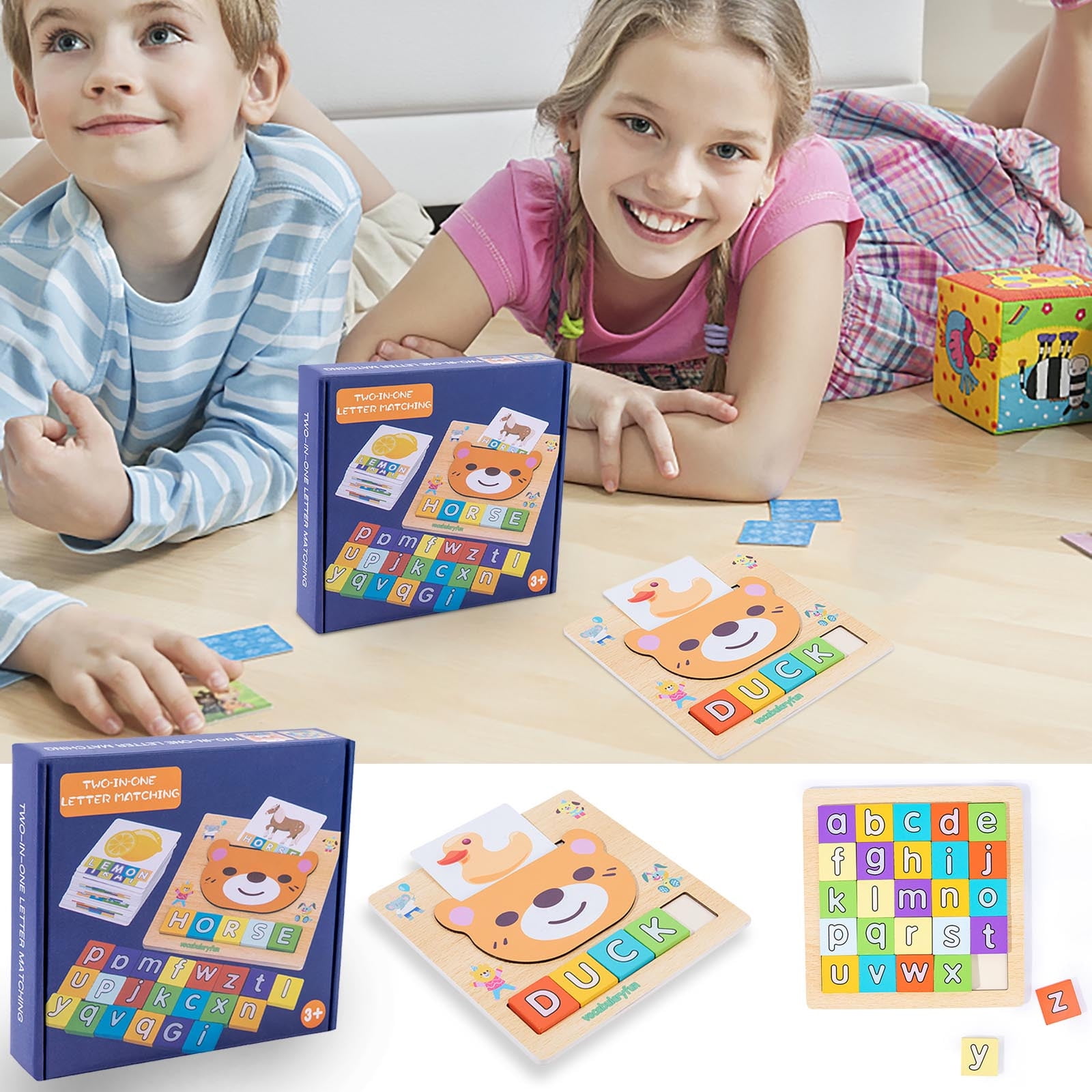 Deals Toys Under 5 Toys Spelling Game, Color Alphabet Letter Matching