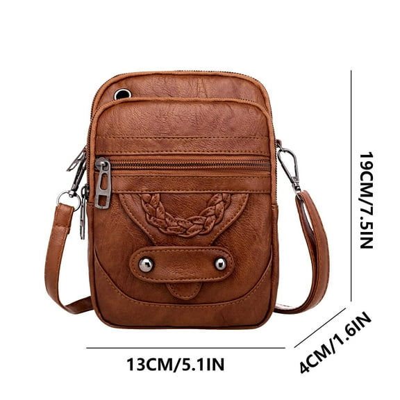 Danhjin Shoulder Crossbody Bag Mini Small for Women with Multi-compartment, Lightweight Chest Pack Daypack for Travel Hiking, Outdoors and Casual Use