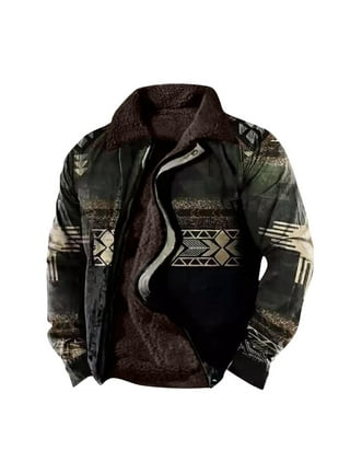 Navajo print mens jacket shop