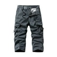 thumbnail image 1 of Fashion YLSDY Cargo Pants for Men Multi-Pocket Tapical Pant Rip Stop Relaxed Fit Harem Outdoor Straight Leg Casual Workwear Gray XXXL, 1 of 4