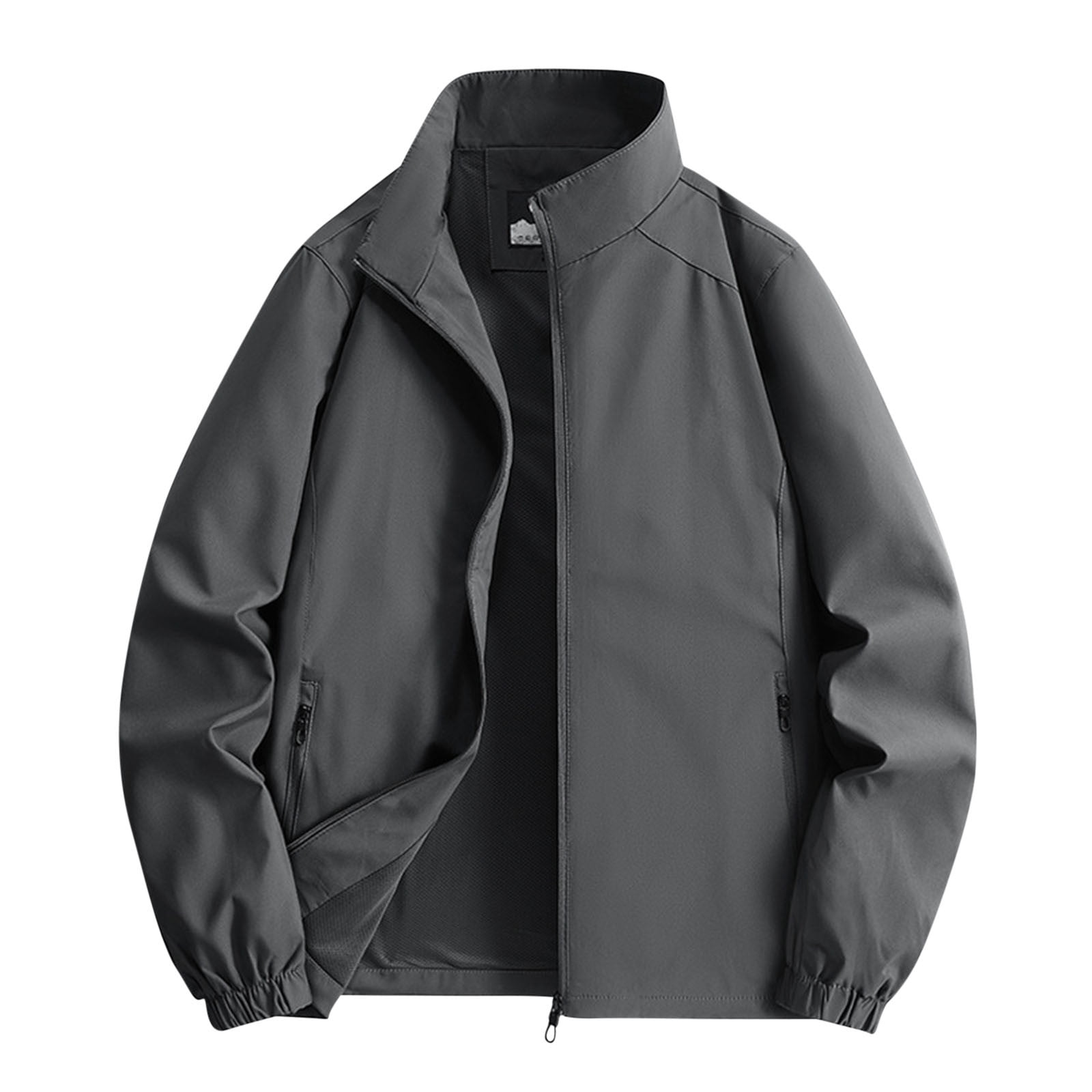 Fall Waterproof Fashion YLSDY Jackets for Men Spring Fall Waterproof Windproof ...