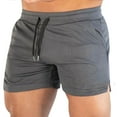 thumbnail image 1 of Fashion YLSDY Men's 2025 Swim Trunks Slim Fit Breathable Quick Dry Board Shorts Summer Beach Vacation Shorts Swimwear Bathing Suit Gray XXL, 1 of 3