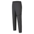thumbnail image 1 of Fashion YLSDY Men's Hiking Pants Lightweight Slim Fit Summer Outdoor Golf Athletic Workout Pants Casual Quick Dry Running Sweatpant Dark Gray M, 1 of 8