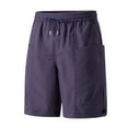 thumbnail image 1 of Fashion YLSDY Men's Quick Dry Swim Trunks with Zipper Pockets Beach Shorts Bathing Suits for Men - Mesh Liner Shorts Purple XXXL, 1 of 3