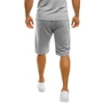 thumbnail image 1 of Fashion YLSDY Mens Gym Workout Shorts Casual Athletic Basketball Shorts Lightweight Loose Sport Jogging Short Pants Summer Beachwear Gray XXXL, 1 of 4