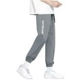 thumbnail image 1 of Deals YLSDY Mens Stretch Closed Bottom Joggers Pants Drawstring Elastic Waist Workout Athletic Sweatpants with Pockets Gray XXL, 1 of 5