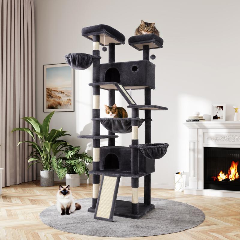 【Deals for You】MUTICOR 82 Inch Cat Tree Tower All-in-One Luxury Cat ...
