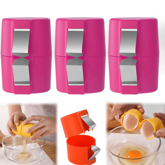 day 3 PCS Egg Shell Opener for Hard Boiled Eggs, Egg Peeler Tool Handheld Egg Topper Cutter Tool Easy Egg Cracker Tool Boiled Eggs Kitchen Gadgets for Cooking and Baking