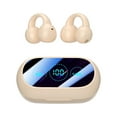 thumbnail image 1 of Open-Ear Headphones, Adjustable Ear Hooks, Ultra-Comfort,Snug Fit, Powerful Sound, Clear Calls, IP55, LED Lights, 36H Playtime, Bluetooth 5.4 Earbuds, Multipoint Connection, 1 of 1