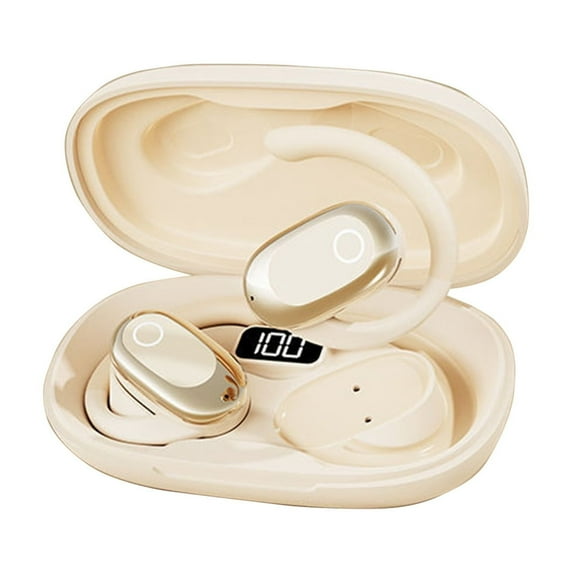 Deals of the day lightning Deals Open Ear Headphones, Bluetooth 5.4 Earphones Stereo Sound, Wireless Headphones 30 Hours Playback, Type-C Charging, IPX5 Waterproof