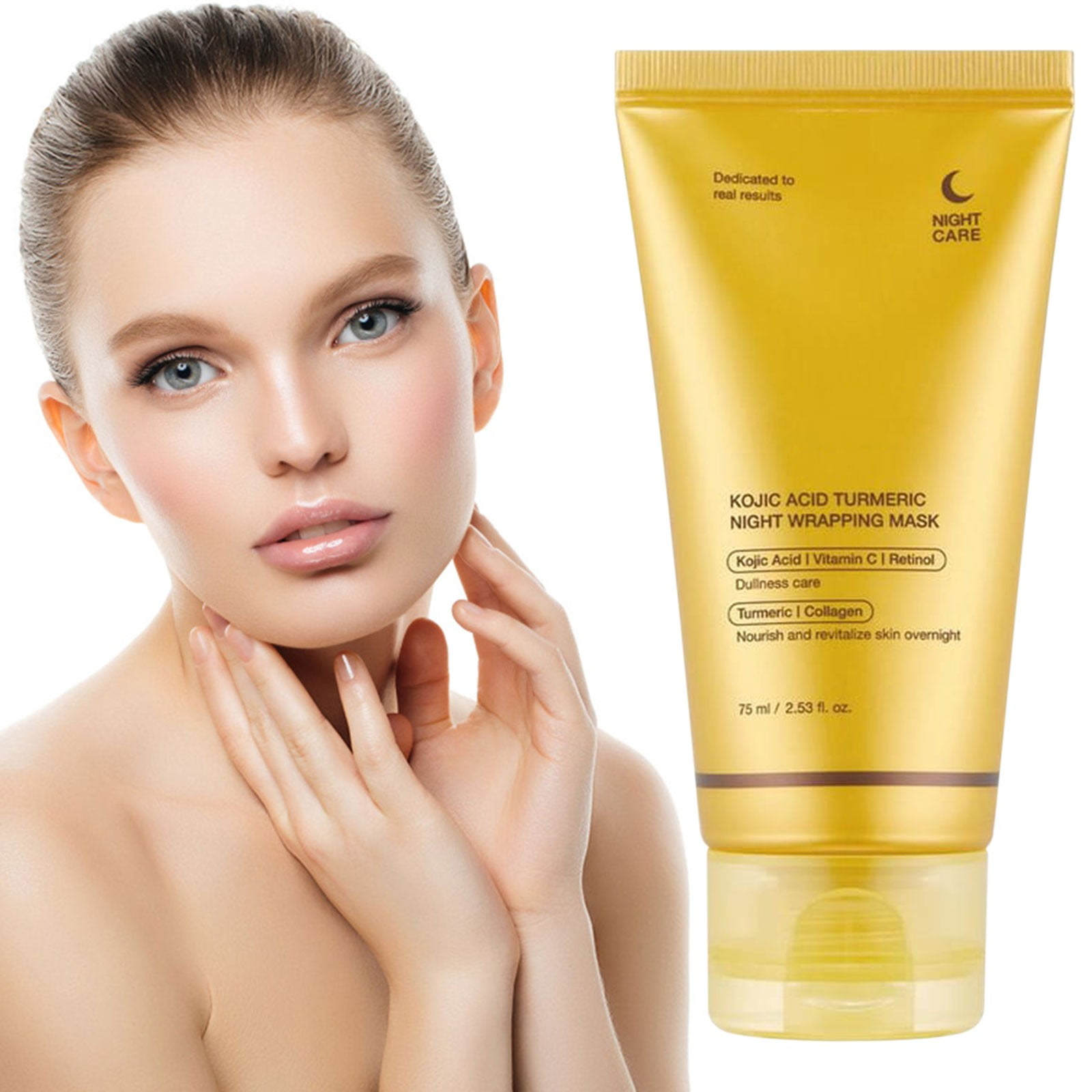 Deals medicube Kojic Acid Turmeric Overnight Wrapping Peel Off Mask ...