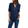 Deals of The Day Clearance Button Women Ladies Clothing Loose Shirt