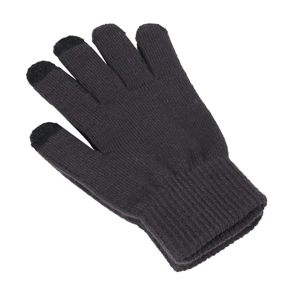 Clothing 2025 Gloves Mittens for Women Men and Women Autumn and Winter Knitted Padded Warm Wool Gloves Warm Hand Socks