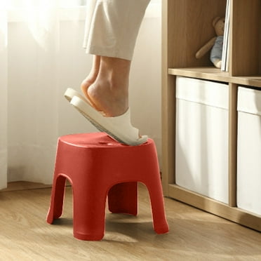 Deals of The Day Clearance! Topliu Plastic Mini Stool for Home,Thickened Design for Living Room,Bathroom,Shoe Changing,Sturdy and Lightweight