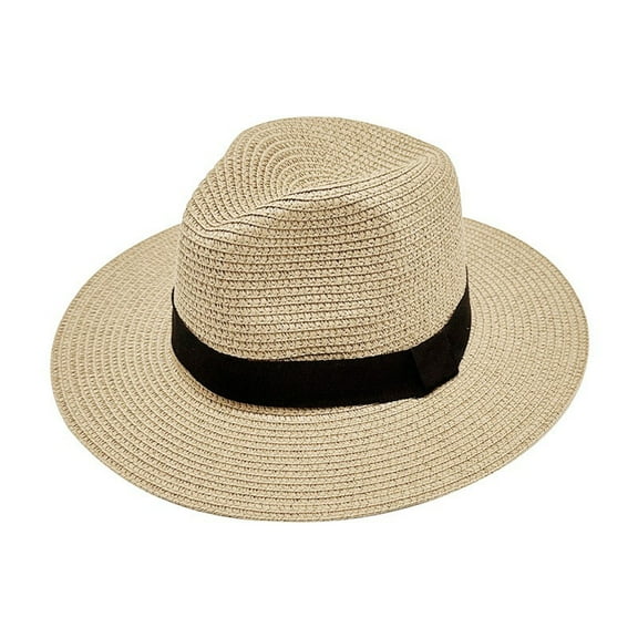 Joau Beach Sun Hats for Women Men, UPF 50 UV Sun Protection Wide Brim Straw Hat Foldable Packable Roll up Cap